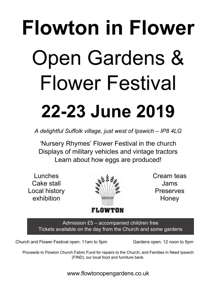 Flowton in Flower 2019